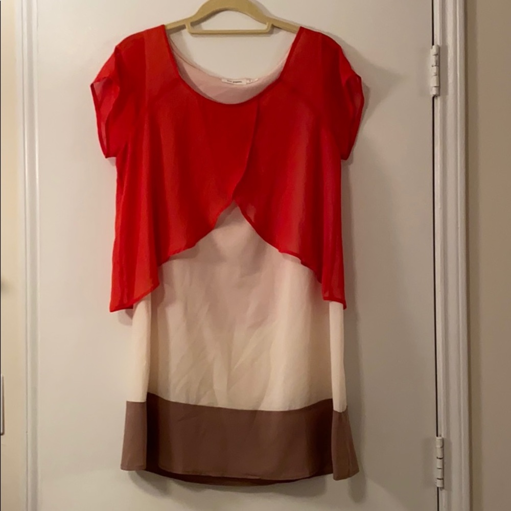 Beautiful Tri-color dress